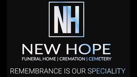 New hope funeral - New Hope Funeral Home Chapel 2500 Oak Grove Rd, New Hope, AL 35760 Thu. Oct 26. Burial Sneed Cemetery 1388 McMullen Rd, Gurley, AL 35748 Add an event. Authorize the original obituary. Authorize the publication of the original written obituary with the accompanying photo.